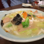 順香 - 海鮮あんかけ焼きそば 800円(2016年6月)