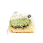 パティスリーエヌ．アツヒロ - 抹茶大福の断面 '16 1月上旬