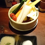 五代目 蔵DINING 酒田屋商店 - ×お通しはバーニャカウダ　1,036円