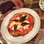 再度山荘 - 2016.6.13:モッツァレラチーズのピザ