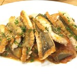 ジェンマ - 穴子のソテー　マルサラ風味