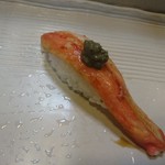 大寿司 - カニ　味噌乗せ　濃厚です