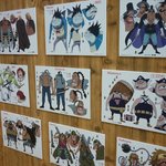 サザエさんのお店 - ワンピースの展示