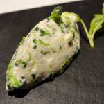 カンテサンス - 04 St-jacques au Aubergine 茄子とホタテのプレッセ