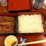 川長 - 驚きのセパレートタイプ　うな重松(2600円)