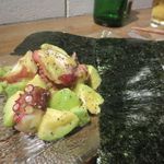 たことアボカド