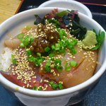 海おやじ - オリーブはまち漬け丼