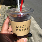 ソルズコーヒー ロースタリー - アイスコーヒー（400円）