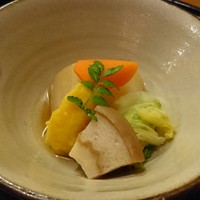 うなぎと季節料理とらや - 炊き合わせ