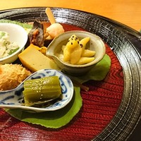 うなぎと季節料理とらや - 本日の前菜