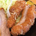 とんかつ 一 - 201606  一  ★ゲタとんかつ（600円）★ソーセージみたいな形