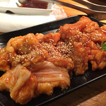 炭火焼肉ホルモン 徳臓 - 2016.5. 上ミノ＆シマチョウ