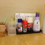 お家のごはん かれん - H.28.6.14.昼 調味料類など