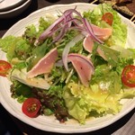 地鶏串焼家 鳥みや - H28.06.13 鳥こまちサラダ