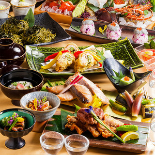 An authentic Japanese-style meal plan made with seasonal ingredients. For welcome parties, farewell parties, and girls' night out◎