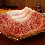 本日のしゃぶしゃぶお肉