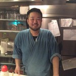 もつ焼き やまぐち - マスター食べログデビューOKしてくれたのでハイポーズw