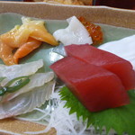 刺身定食6点盛り