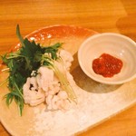 鉄板焼にしか - 夏の風物詩、鱧(はも)