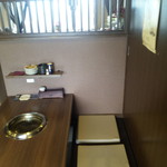 焼肉神楽 - 堀式座卓です