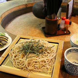 【周六周日節慶限定】 北海道產天婦羅笊籬蕎麥面