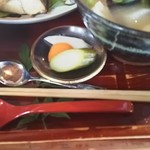 亭ノ元 - 漬け物。