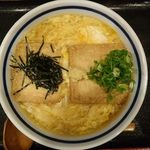 熟成うどん なかや - けいらんきつねうどん＠熟成うどんなかや（2016年5月某日）