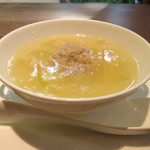 齋華 - 3】鶏の清湯(チンタン)スープ 肉団子と春雨
