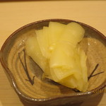 鮨 あらい - ガリ