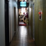 香港料理 盛苑酒家 - お店の入口