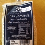 Cervino Carlo Macelleria - お米 Carnaroli 種 1.95EUR/500g