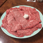 一えい - すき焼きの肉5人分