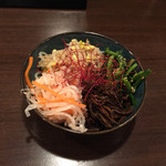 炭火焼肉ホルモンしま田 - 160614 三色ナムル