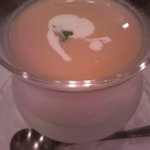 ステーキハウス新吾 - ②冷製スープ