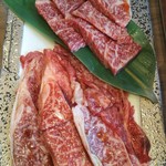 炭火焼 炎 - 黒毛和牛門崎丑ロースランチ