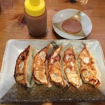越後秘蔵麺　無尽蔵 - 餃子　＆　味噌ダレ