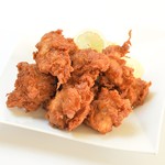 情熱食堂 - 伝説の唐揚げ無双定食(12コ)(ごはん450gまで大盛り無料)　1,150円