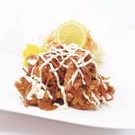 情熱食堂 - チキン南蛮L定食(ごはん450gまで大盛り無料)　880円
