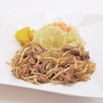 情熱食堂 - 秘伝の焼肉L定食(200g)(ごはん450gまで大盛り無料)　880円