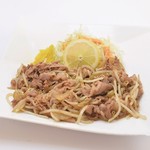 情熱食堂 - 秘伝の焼肉見想定食(300g)(ごはん450gまで大盛り無料)　1,150円