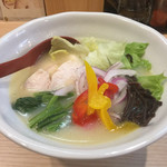 道蘭 - 鶏白湯ラーメン 塩 ¥650