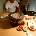 ホルモンさわ - 良い感じに杯を重ねていま～す！