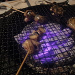 八仙 - お通しはつぶ。@500円は高いなー。