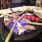 八仙 - 野菜盛2人前。@600円