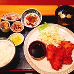 Kamechan - チキンかつセット