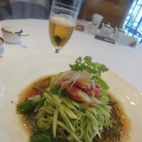 銀座アスター 本店 - 蟹肉蓴菜冷麺