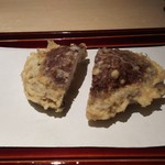 てんぷら 近藤 - 岩手県産原木椎茸