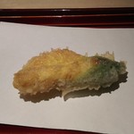 てんぷら 近藤 - オクラの花