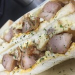 燻製×鉄板「心」kokoro - テイクアウトメニュー。燻製照り焼きサンド