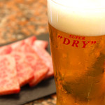 Asahi Super Dry draft beer